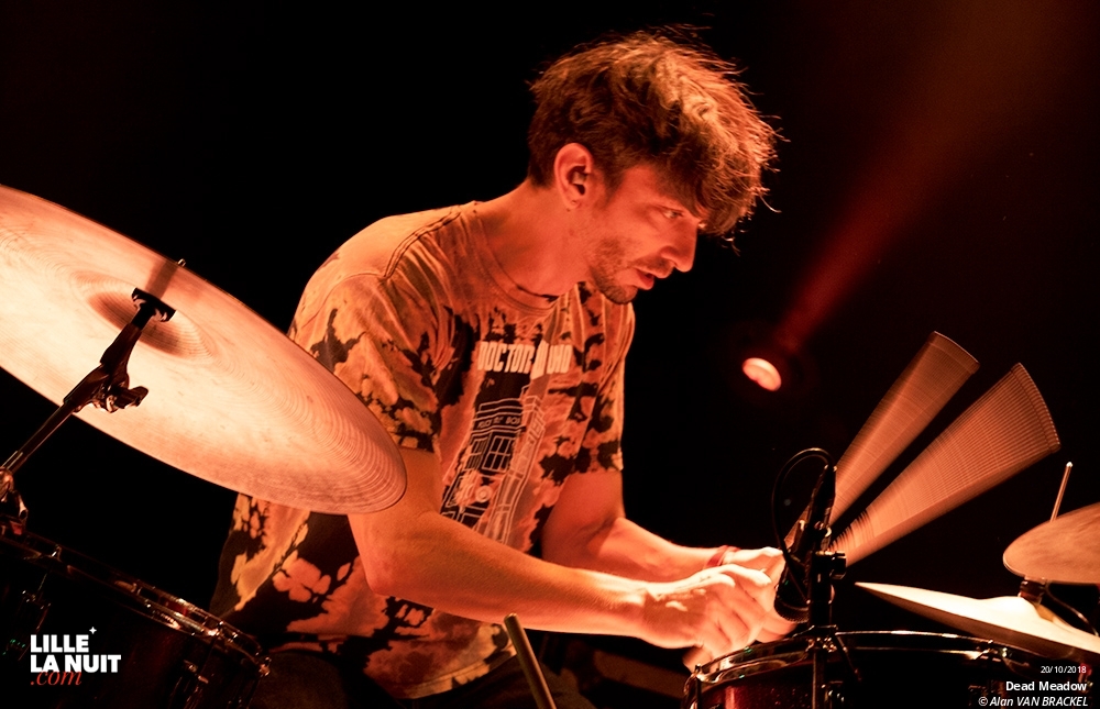 Dead Meadow + Tapeworms + Trans Von Santos à la Ferme d’en Haut en live - photo n°12