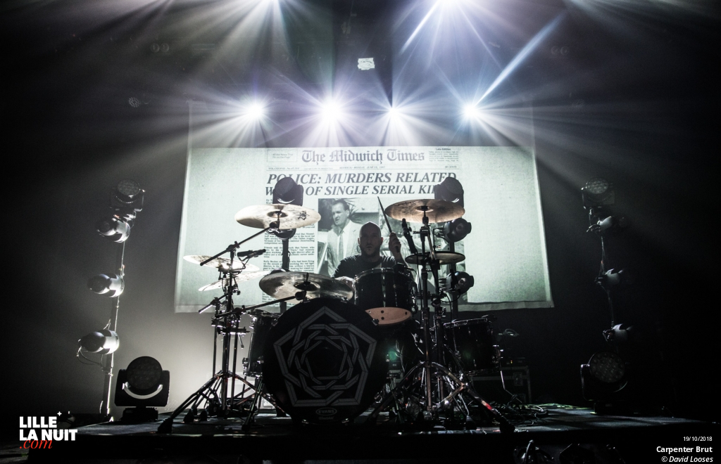 Carpenter Brut au Métaphone en live - photo n°6