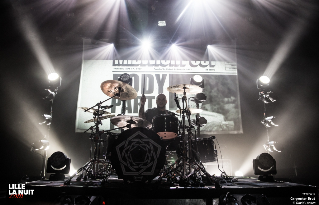 Carpenter Brut au Métaphone en live - photo n°2