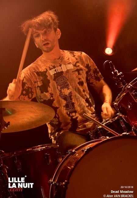 Dead Meadow + Tapeworms + Trans Von Santos à la Ferme d’en Haut en live - photo n°10