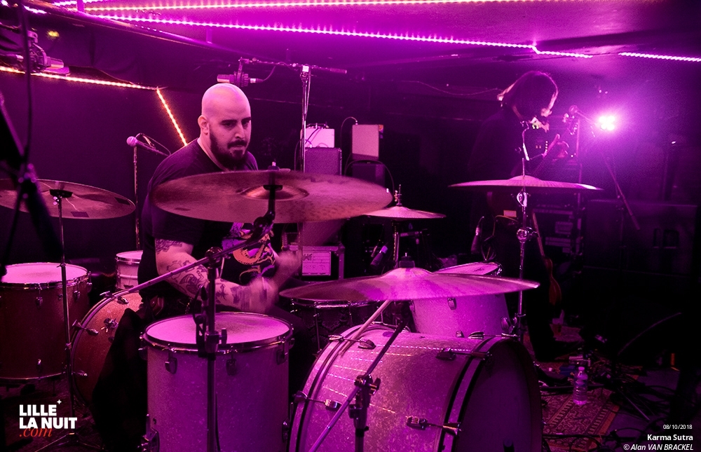 DeWolff + Karma Sutra à la Cave aux Poètes en live - photo n°1