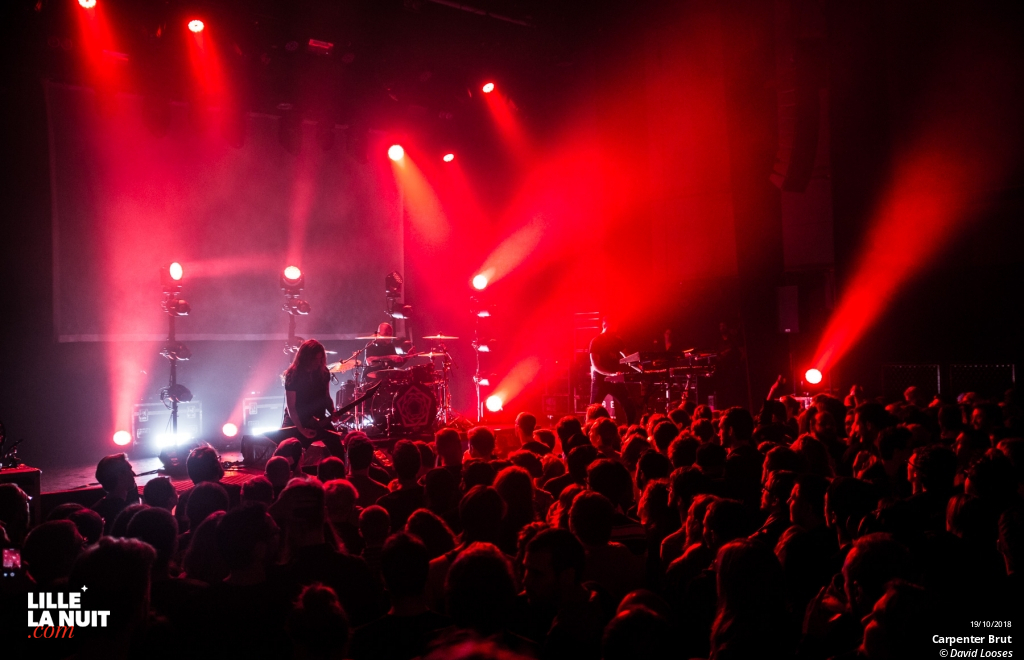Carpenter Brut au Métaphone en live - photo n°11