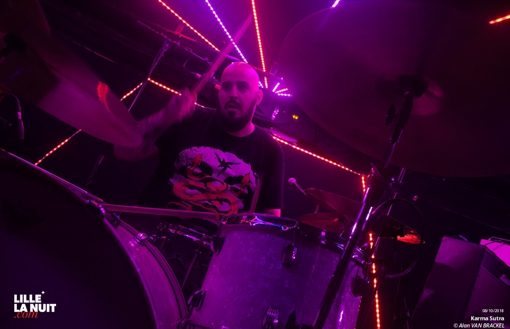 DeWolff + Karma Sutra à la Cave aux Poètes en live - photo n°3