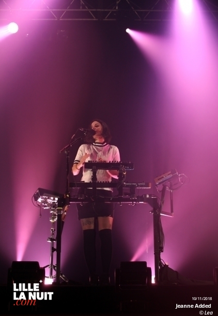 Jeanne Added + Crayon à l’Aéronef en live - photo n°3