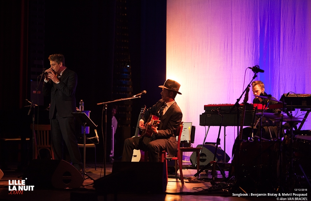 Songbook : Benjamin Biolay & Melvil Poupaud au Théâtre Sébastopol en live - photo n°15