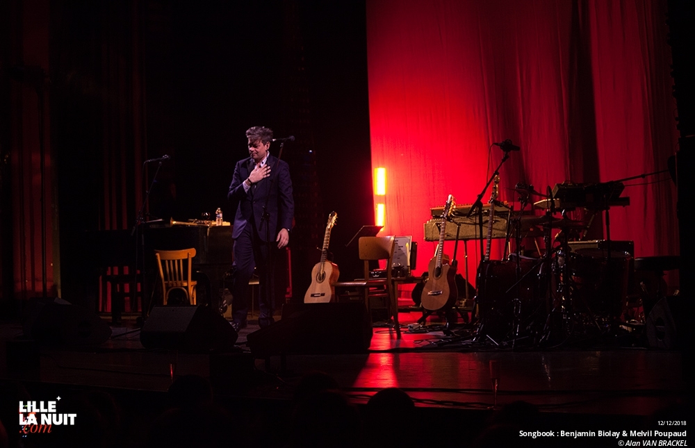 Songbook : Benjamin Biolay & Melvil Poupaud au Théâtre Sébastopol en live - photo n°1