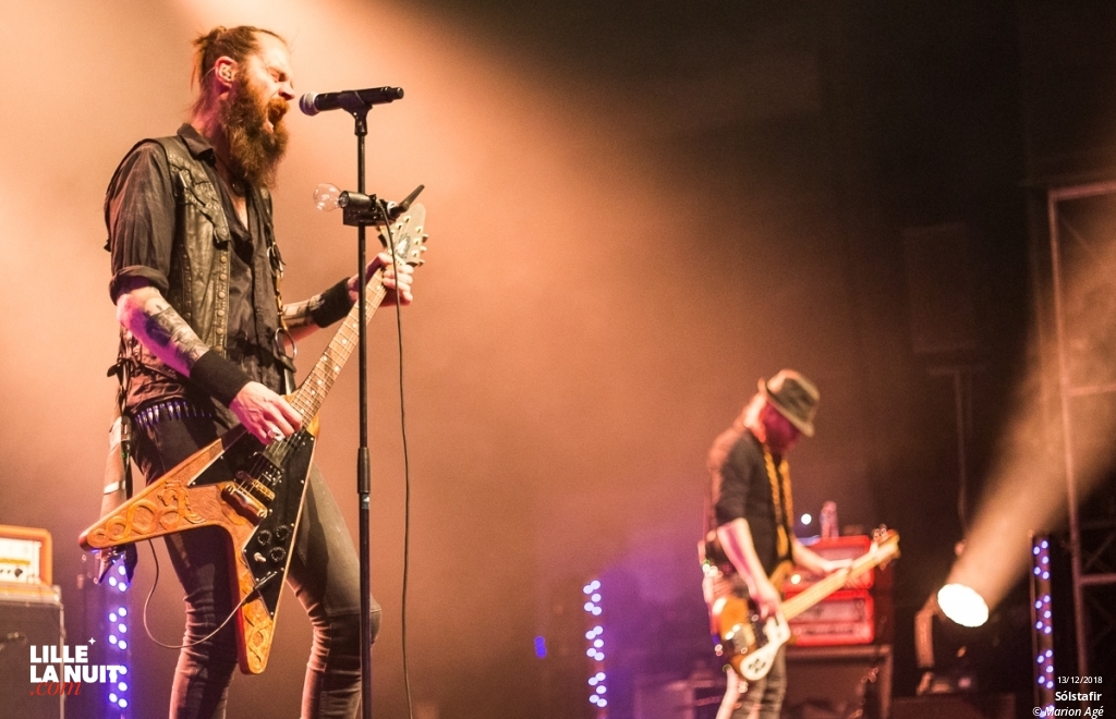 Sólstafir + Kontinuum + Louise Lemón à l’Aéronef en live - photo n°18