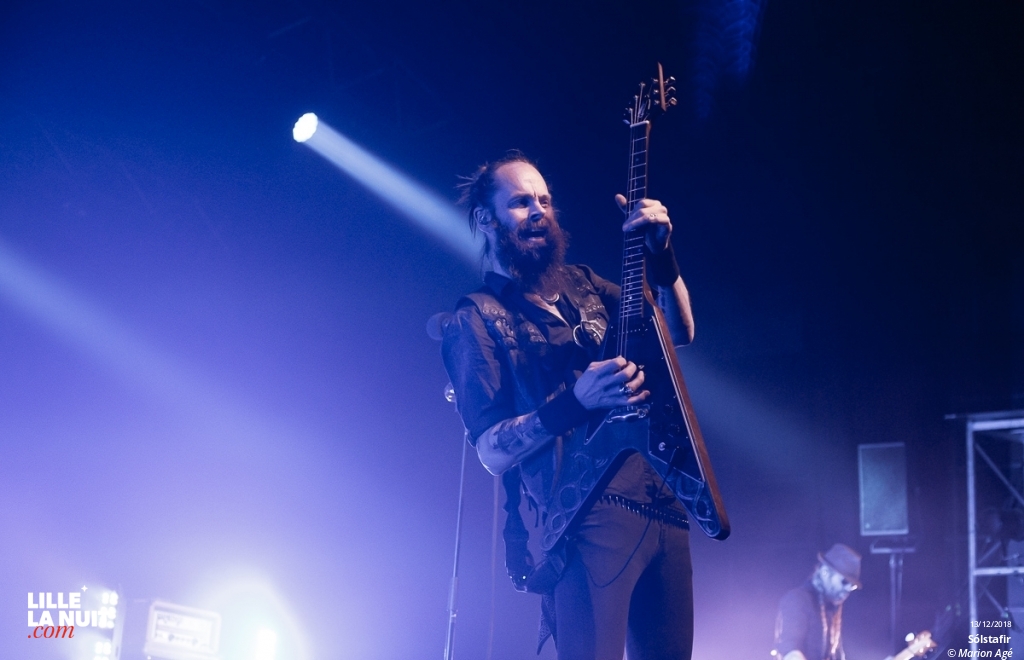 Sólstafir + Kontinuum + Louise Lemón à l’Aéronef en live - photo n°12