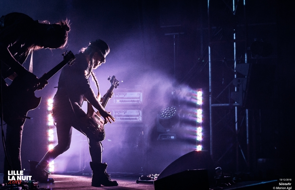 Sólstafir + Kontinuum + Louise Lemón à l’Aéronef en live - photo n°8