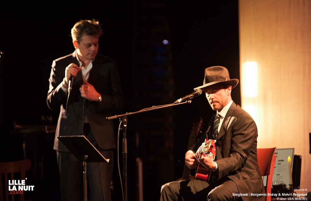 Songbook : Benjamin Biolay & Melvil Poupaud au Théâtre Sébastopol en live - photo n°16