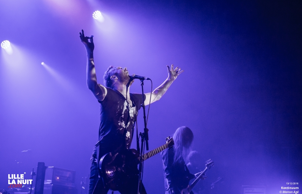 Sólstafir + Kontinuum + Louise Lemón à l’Aéronef en live - photo n°8