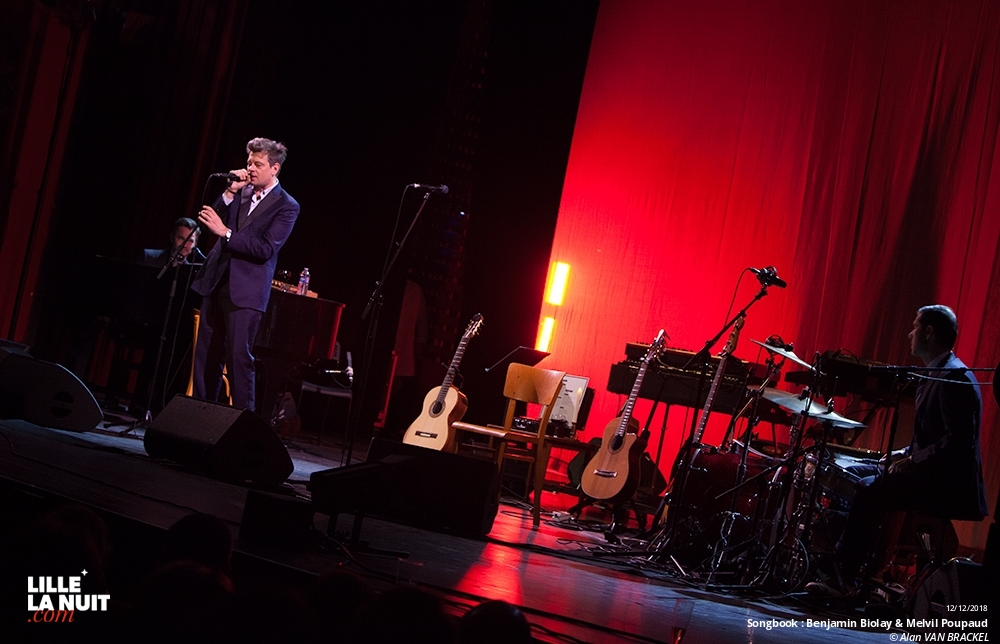 Songbook : Benjamin Biolay & Melvil Poupaud au Théâtre Sébastopol en live - photo n°5