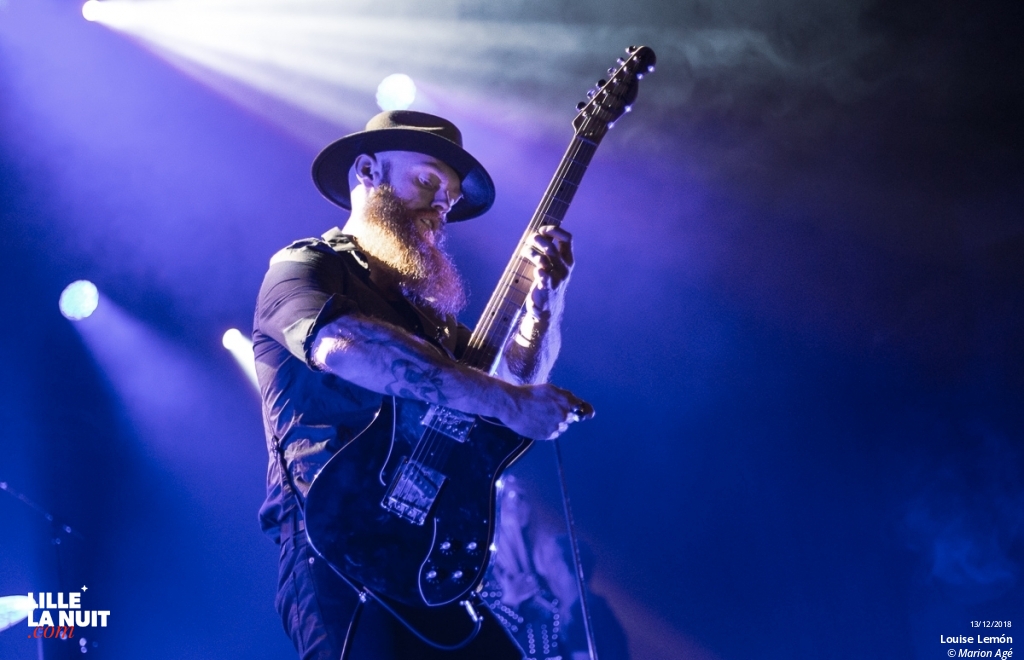 Sólstafir + Kontinuum + Louise Lemón à l’Aéronef en live - photo n°7