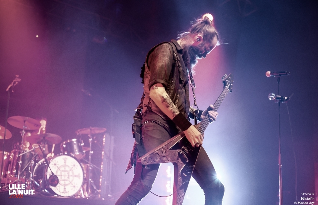 Sólstafir + Kontinuum + Louise Lemón à l’Aéronef en live - photo n°22