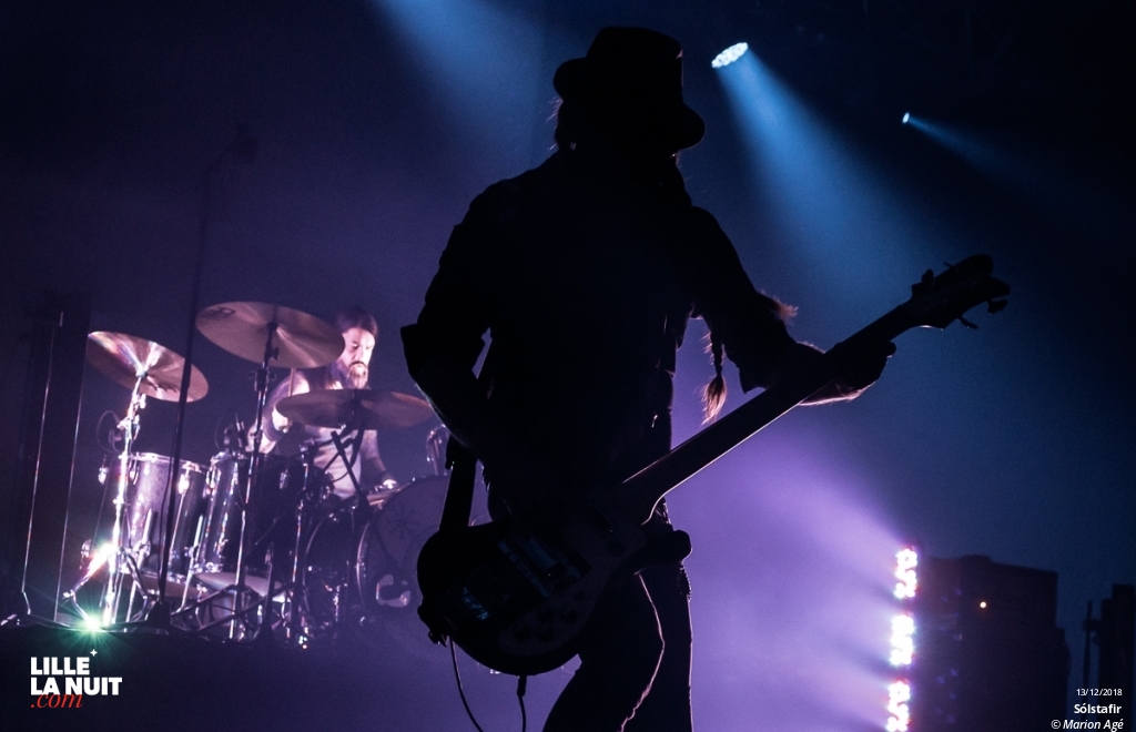 Sólstafir + Kontinuum + Louise Lemón à l’Aéronef en live - photo n°4