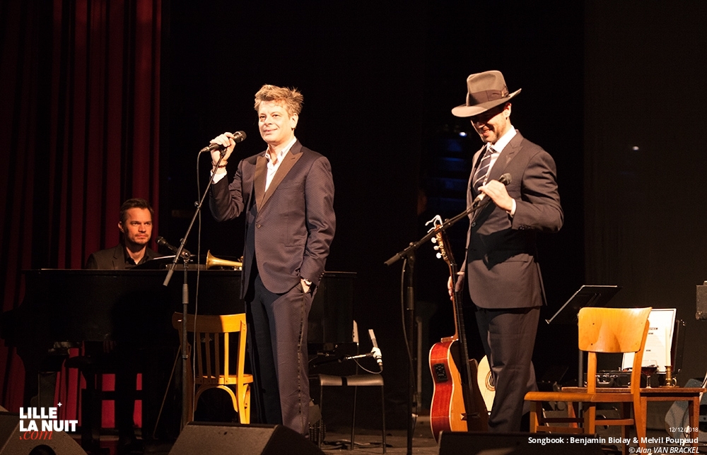 Songbook : Benjamin Biolay & Melvil Poupaud au Théâtre Sébastopol en live - photo n°7