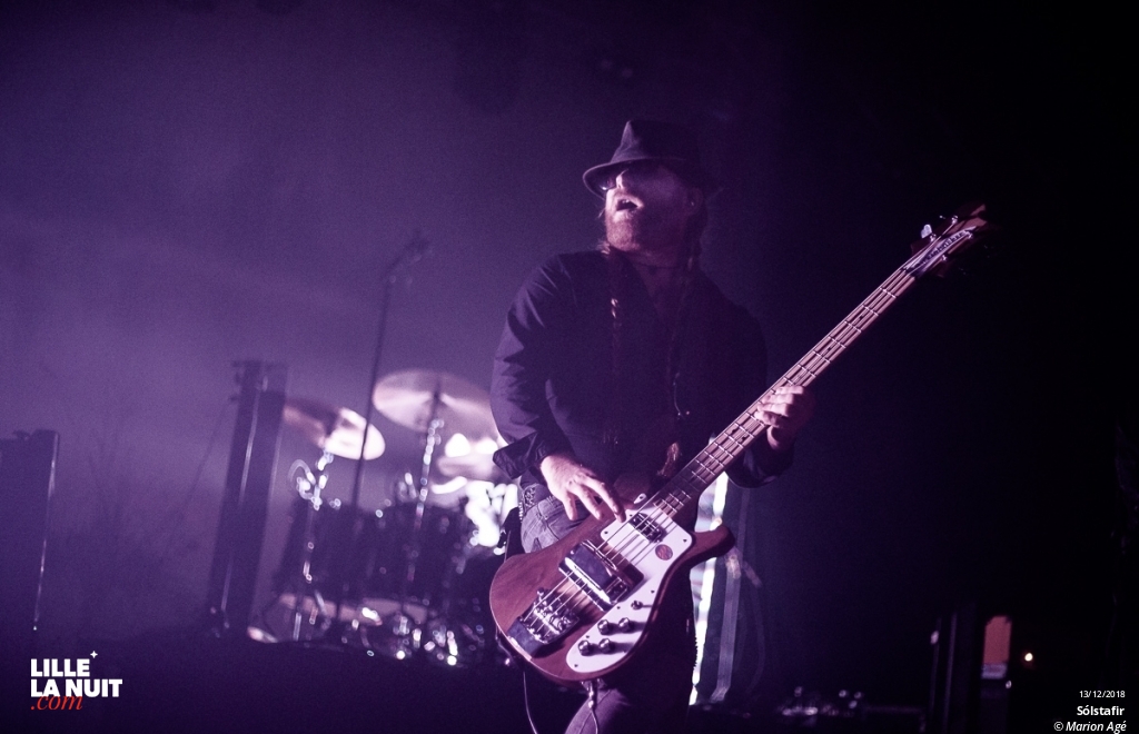 Sólstafir + Kontinuum + Louise Lemón à l’Aéronef en live - photo n°3