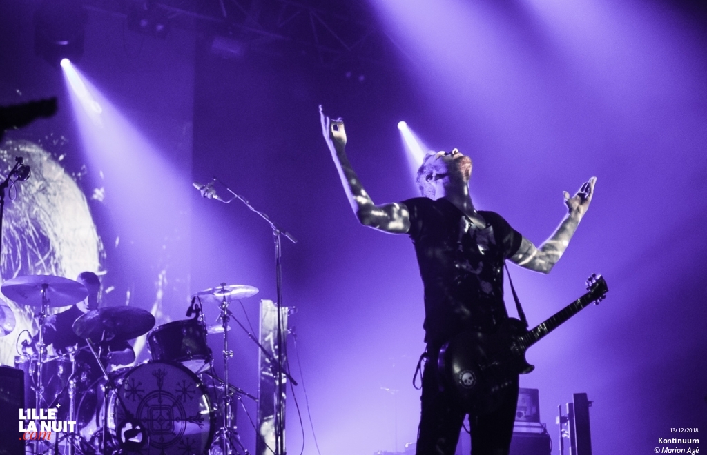 Sólstafir + Kontinuum + Louise Lemón à l’Aéronef en live - photo n°10