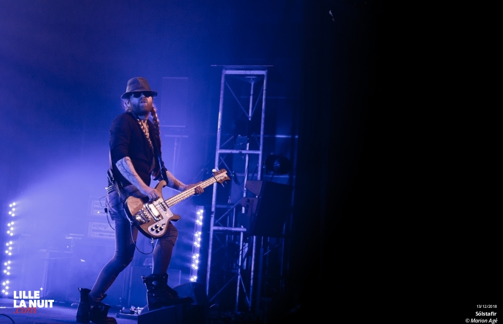 Sólstafir + Kontinuum + Louise Lemón à l’Aéronef en live - photo n°15