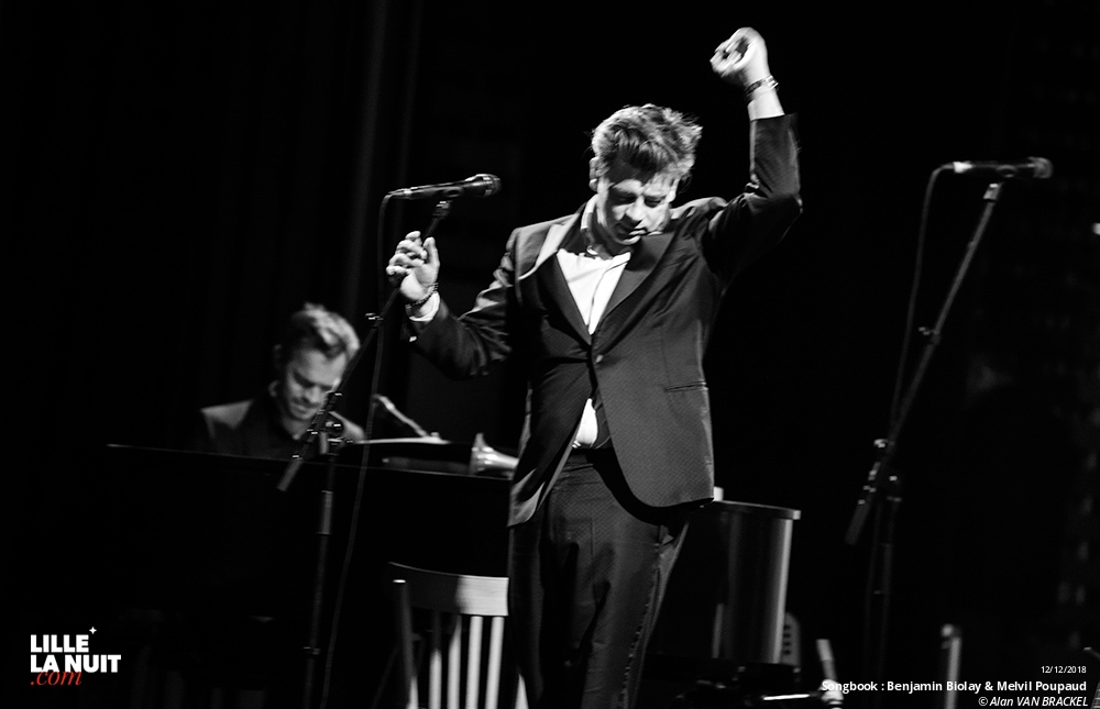 Songbook : Benjamin Biolay & Melvil Poupaud au Théâtre Sébastopol en live - photo n°6