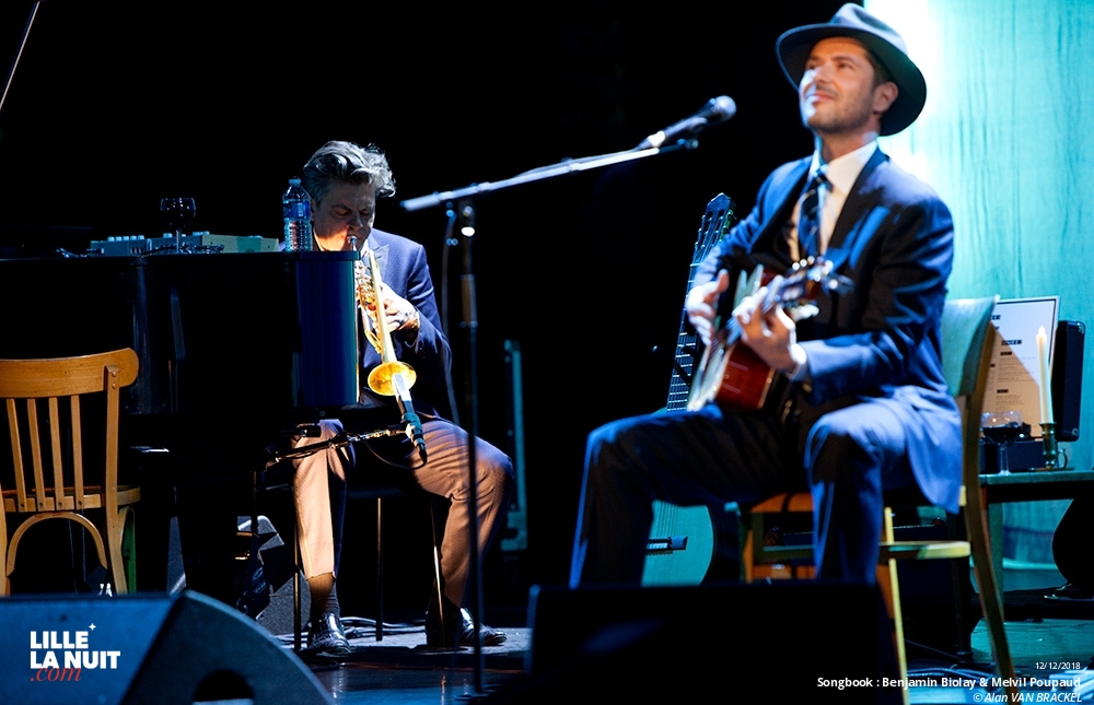 Songbook : Benjamin Biolay & Melvil Poupaud au Théâtre Sébastopol en live - photo n°14