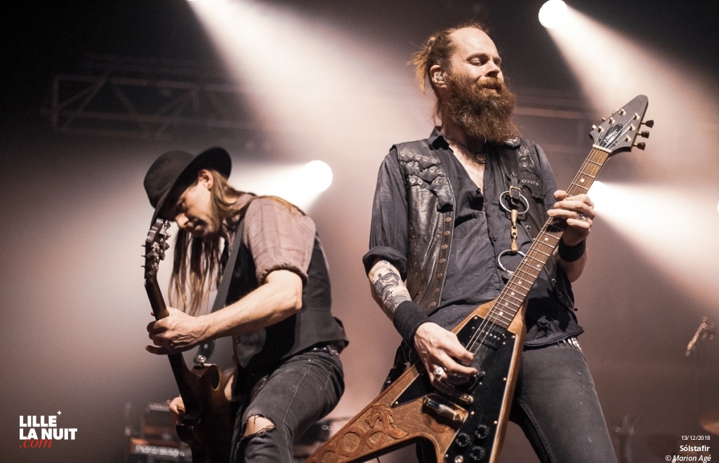 Sólstafir + Kontinuum + Louise Lemón à l’Aéronef en live - photo n°19