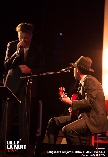 Songbook : Benjamin Biolay & Melvil Poupaud au Théâtre Sébastopol en live - photo n°17