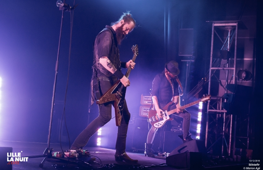 Sólstafir + Kontinuum + Louise Lemón à l’Aéronef en live - photo n°13