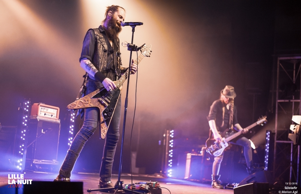 Sólstafir + Kontinuum + Louise Lemón à l’Aéronef en live - photo n°17