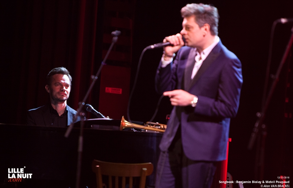 Songbook : Benjamin Biolay & Melvil Poupaud au Théâtre Sébastopol en live - photo n°4