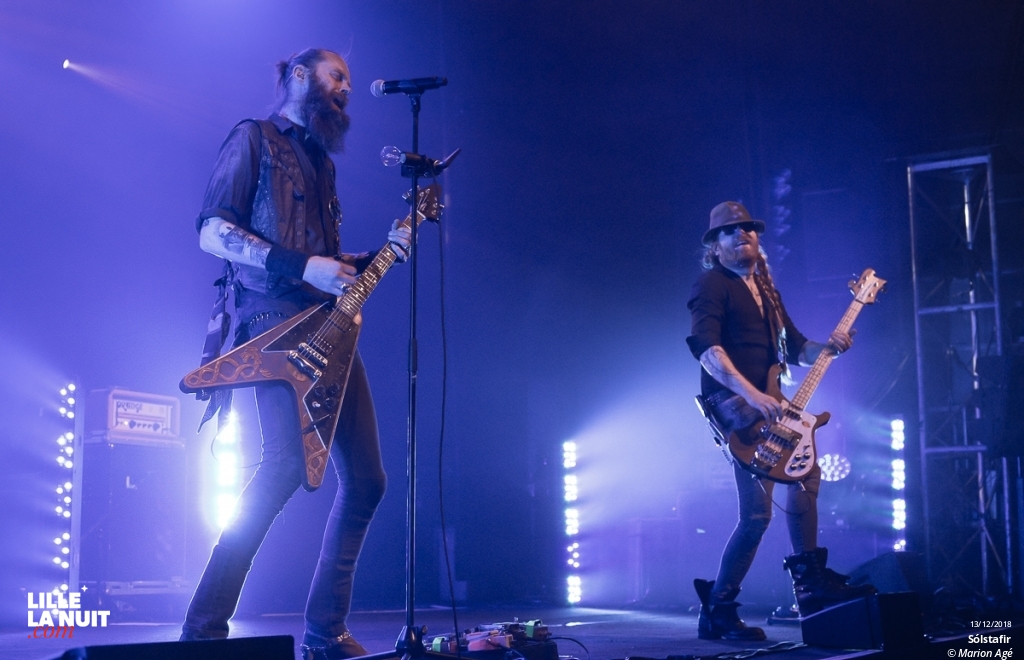 Sólstafir + Kontinuum + Louise Lemón à l’Aéronef en live - photo n°16