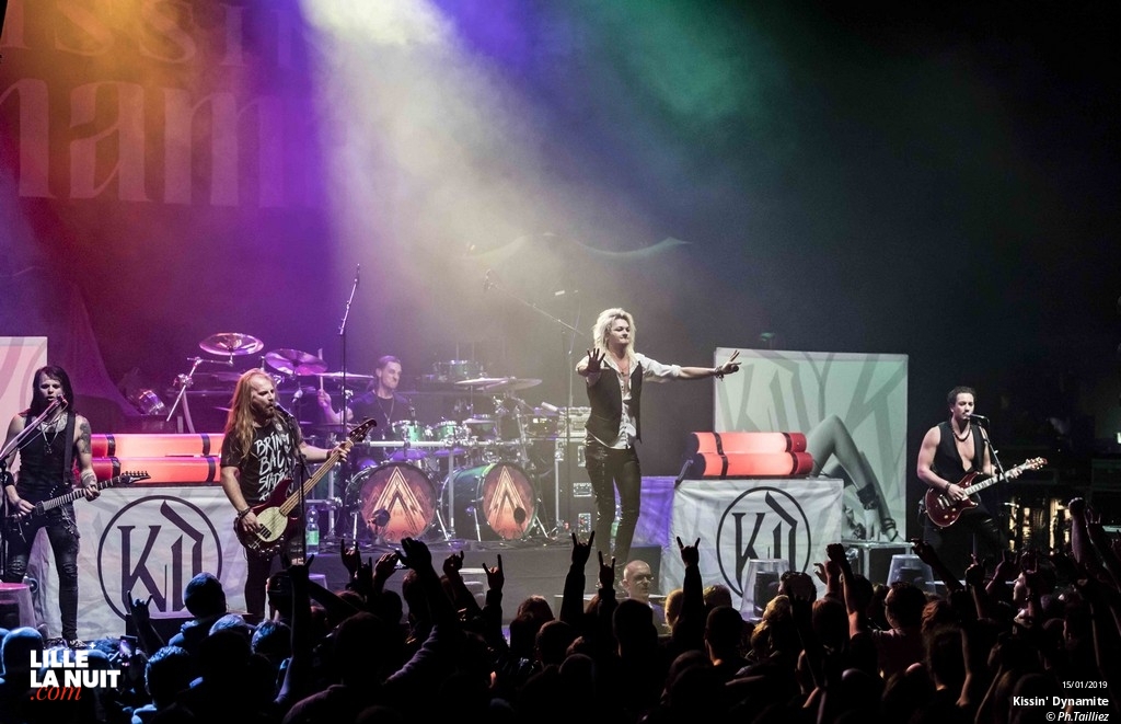 Powerwolf + Amaranthe + Kissin’ Dynamite à l’Aéronef en live - photo n°16