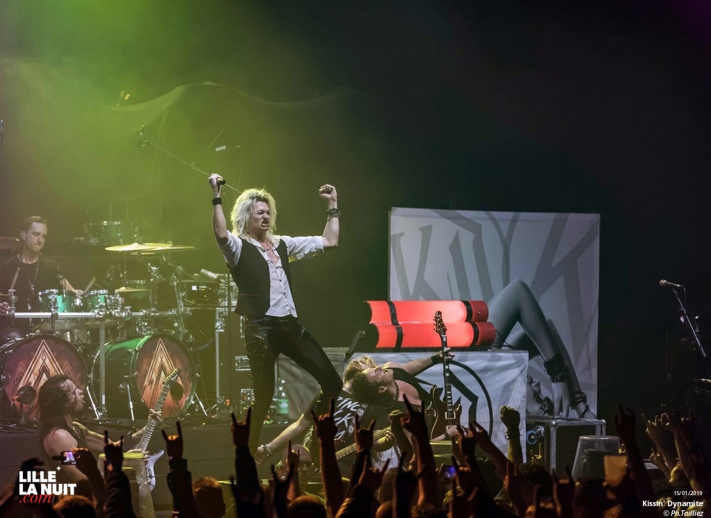 Powerwolf + Amaranthe + Kissin’ Dynamite à l’Aéronef en live - photo n°14