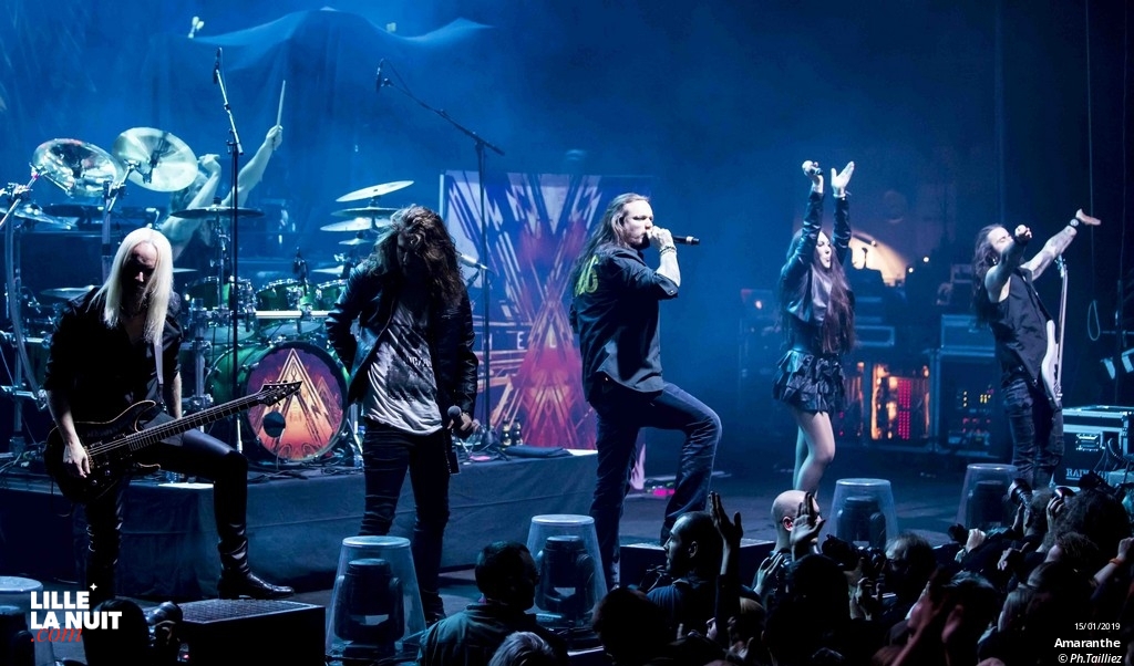 Powerwolf + Amaranthe + Kissin’ Dynamite à l’Aéronef en live - photo n°10