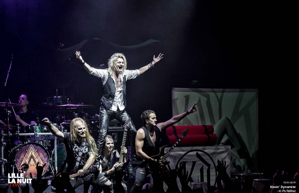Powerwolf + Amaranthe + Kissin’ Dynamite à l’Aéronef en live - photo n°17