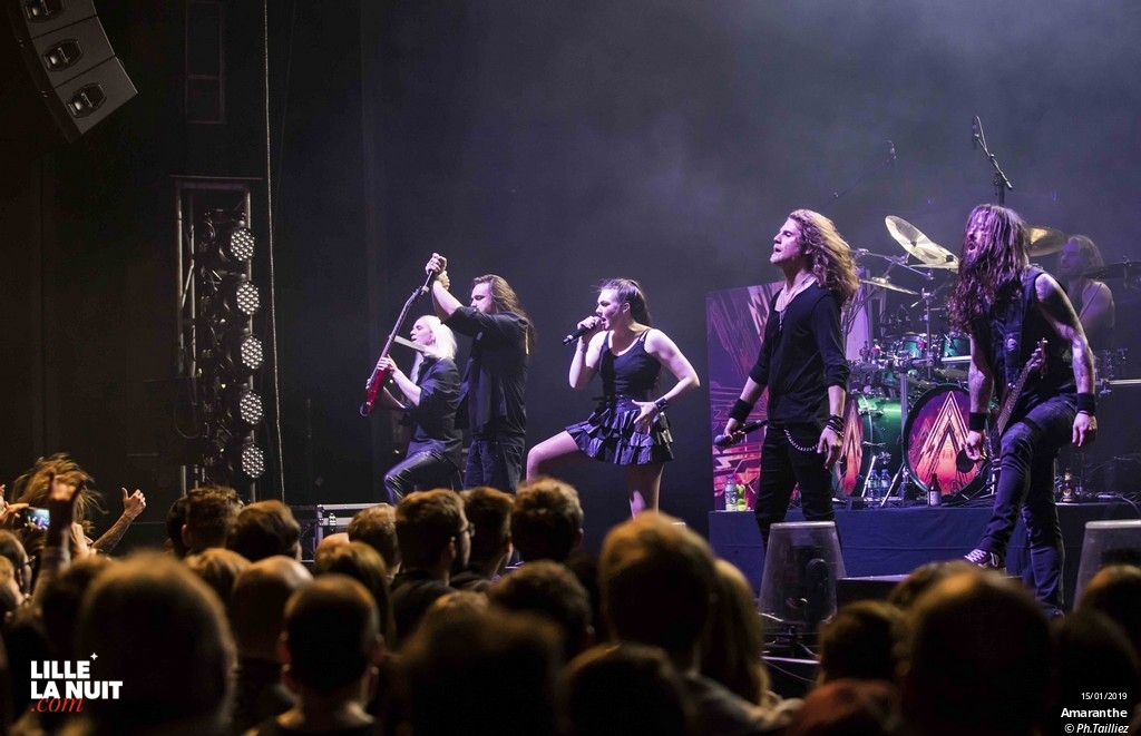 Powerwolf + Amaranthe + Kissin’ Dynamite à l’Aéronef en live - photo n°9