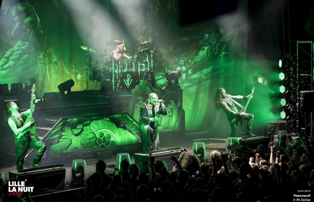 Powerwolf + Amaranthe + Kissin’ Dynamite à l’Aéronef en live - photo n°7