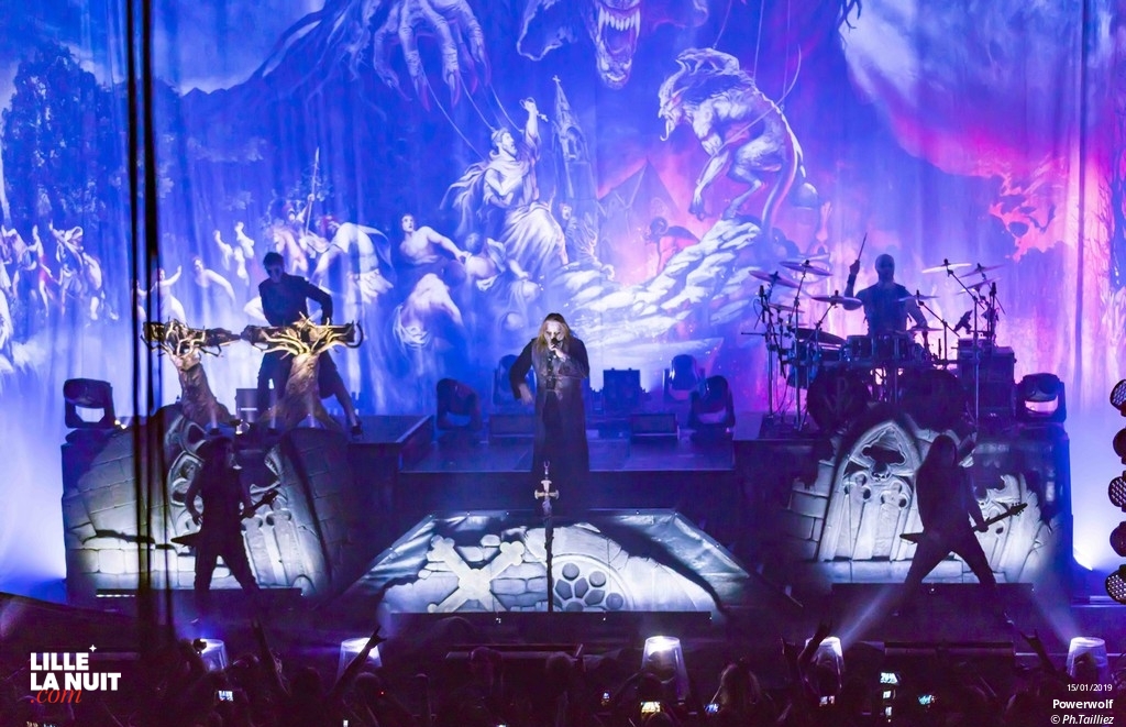 Powerwolf + Amaranthe + Kissin’ Dynamite à l’Aéronef en live - photo n°2