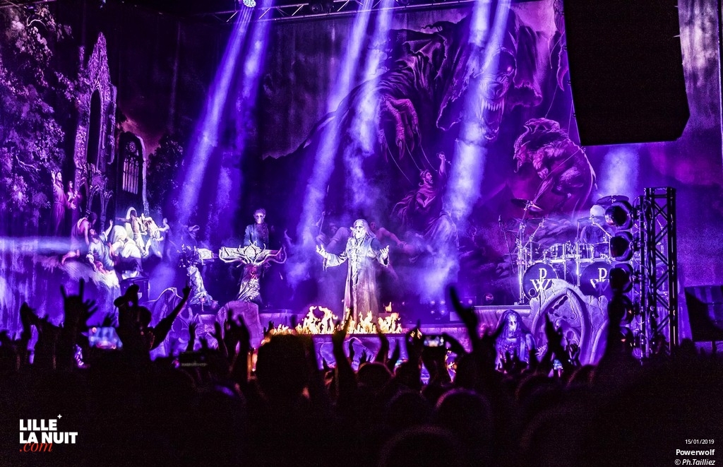 Powerwolf + Amaranthe + Kissin’ Dynamite à l’Aéronef en live - photo n°19