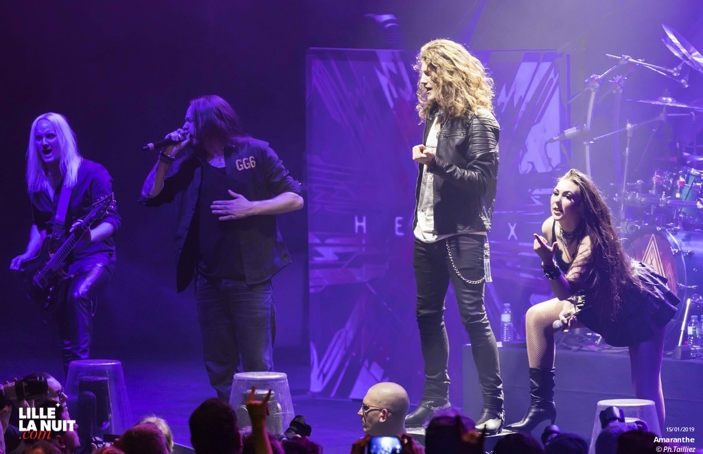 Powerwolf + Amaranthe + Kissin’ Dynamite à l’Aéronef en live - photo n°7