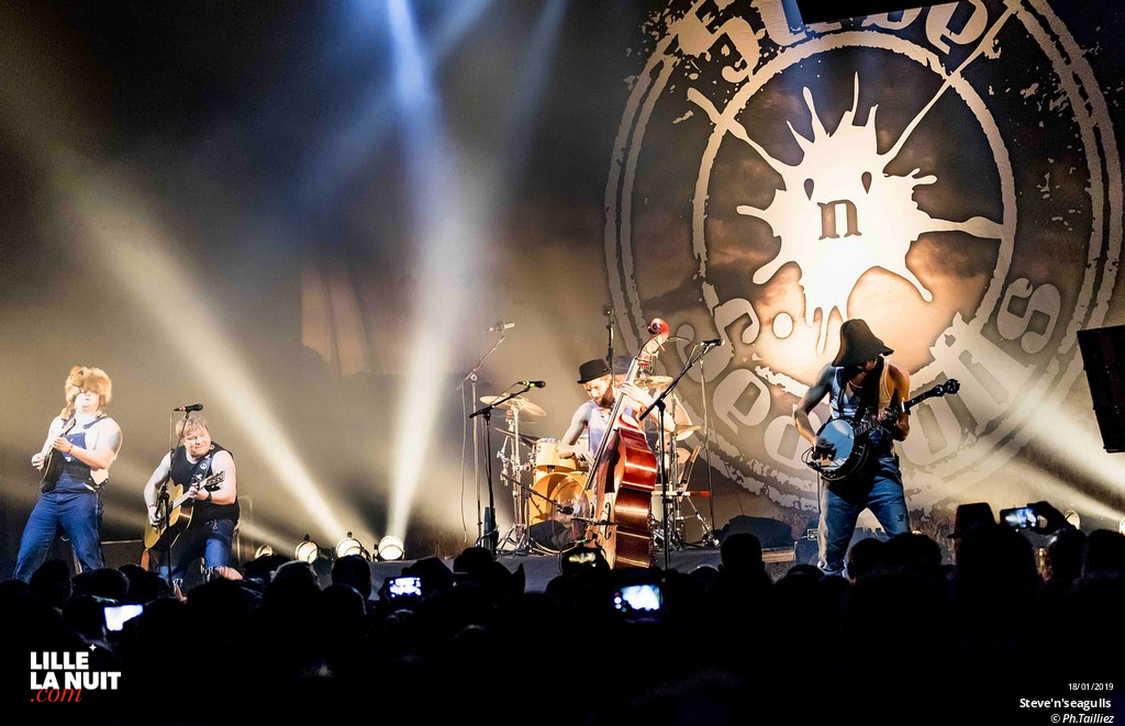 Steve&rsquo;n&rsquo;Seagulls + Kepa à l&rsquo;Aéronef en live - photo n°16