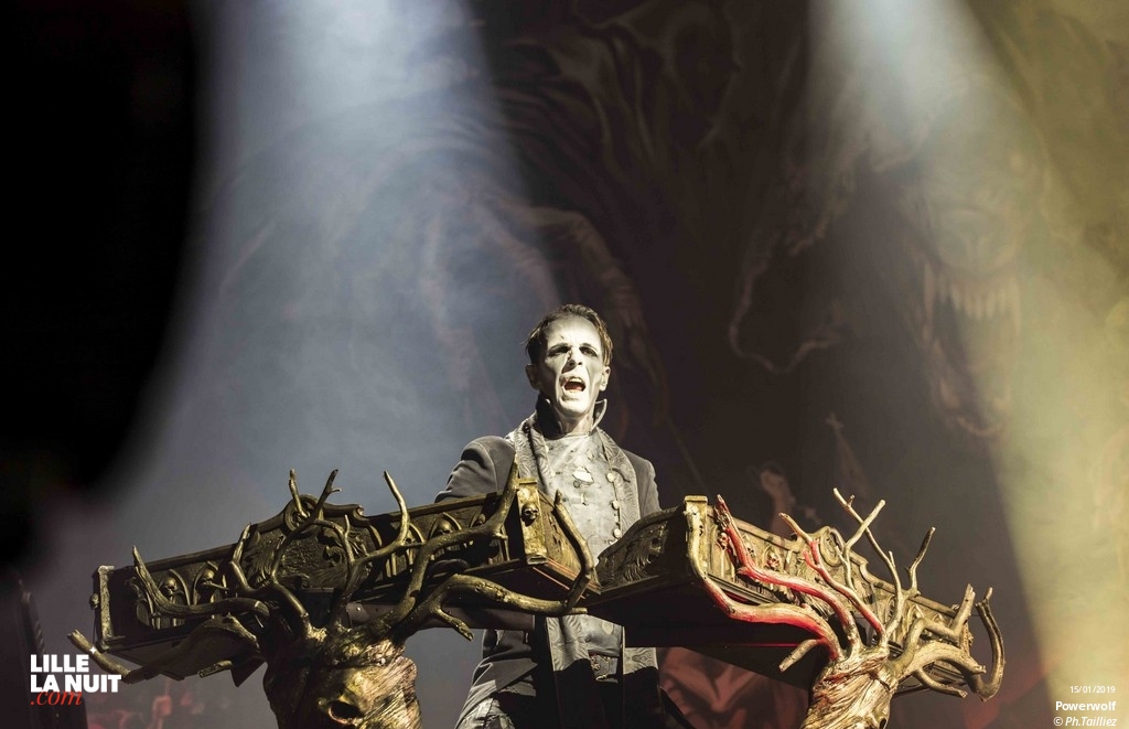 Powerwolf + Amaranthe + Kissin’ Dynamite à l’Aéronef en live - photo n°5