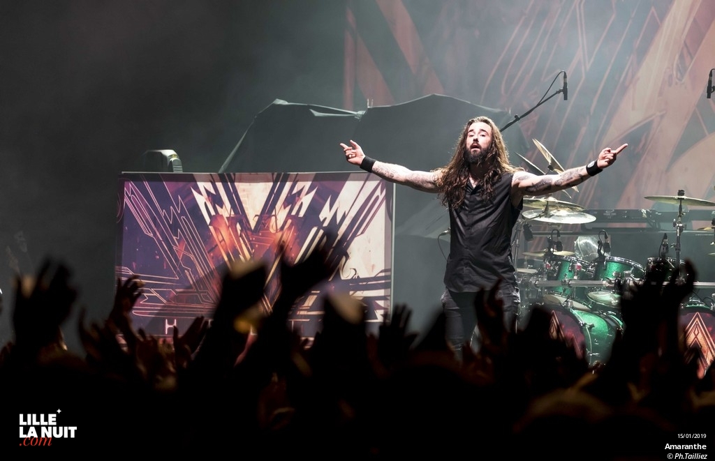 Powerwolf + Amaranthe + Kissin’ Dynamite à l’Aéronef en live - photo n°8