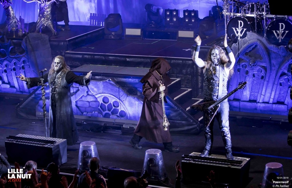 Powerwolf + Amaranthe + Kissin’ Dynamite à l’Aéronef en live - photo n°10