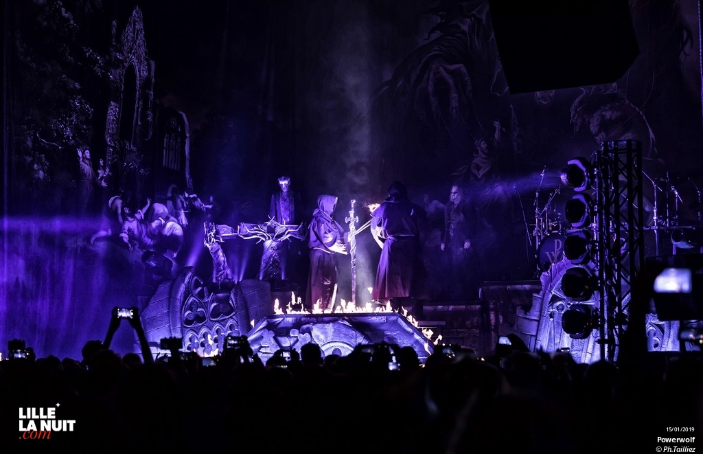Powerwolf + Amaranthe + Kissin’ Dynamite à l’Aéronef en live - photo n°17