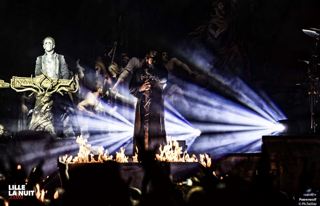 Powerwolf + Amaranthe + Kissin’ Dynamite à l’Aéronef en live - photo n°18