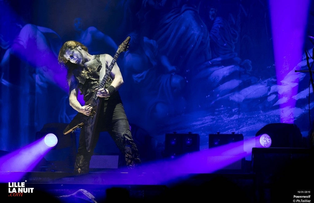 Powerwolf + Amaranthe + Kissin’ Dynamite à l’Aéronef en live - photo n°13