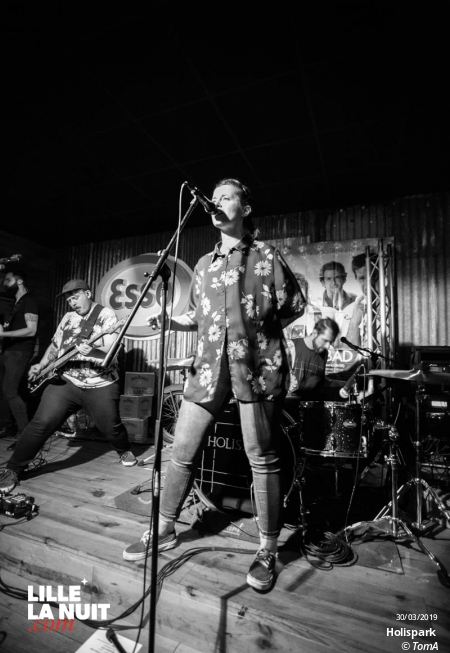 Holispark + District 7 à l’American Bar 76 à Auchel en live - photo n°2