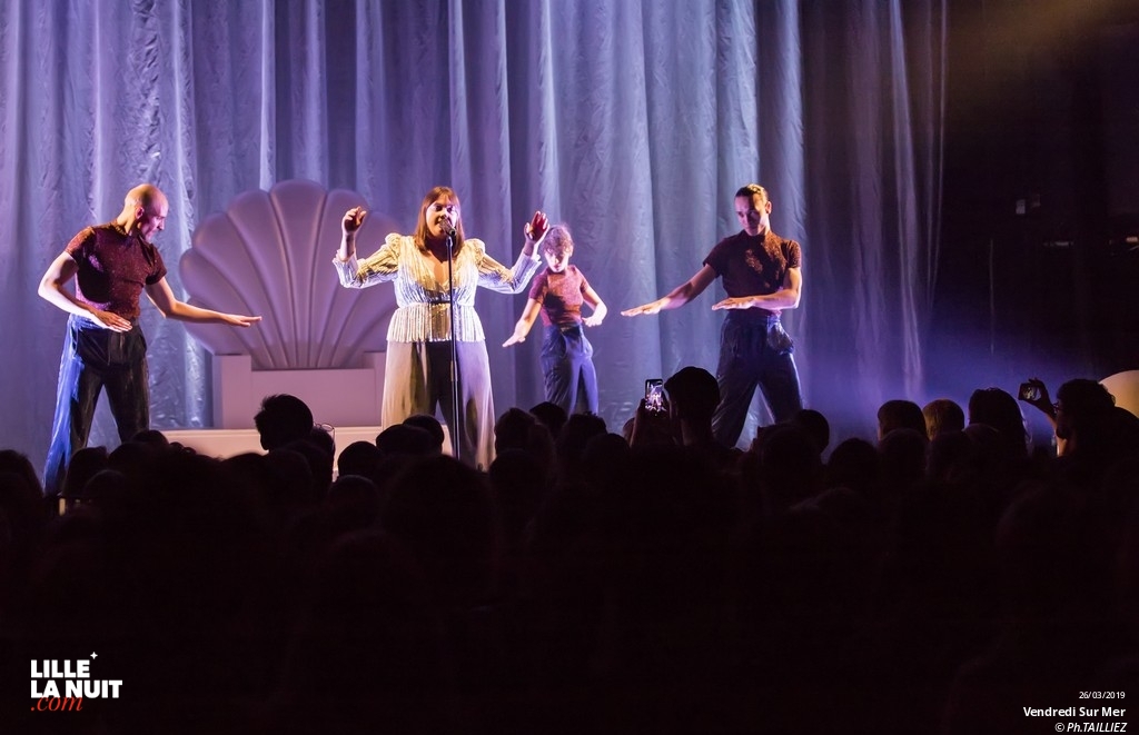 Vendredi Sur Mer + Corine + Claire Laffut au Splendid en live - photo n°8