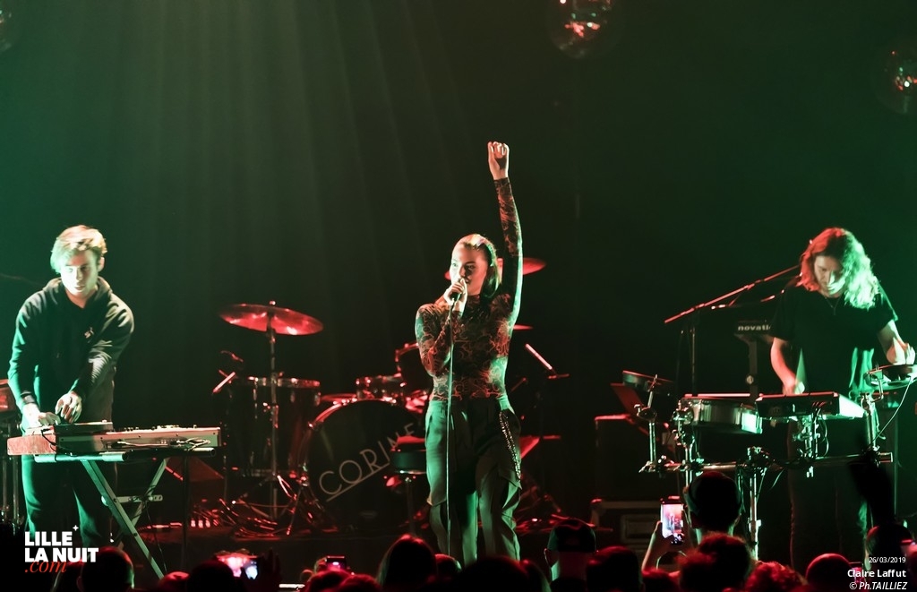 Vendredi Sur Mer + Corine + Claire Laffut au Splendid en live - photo n°17